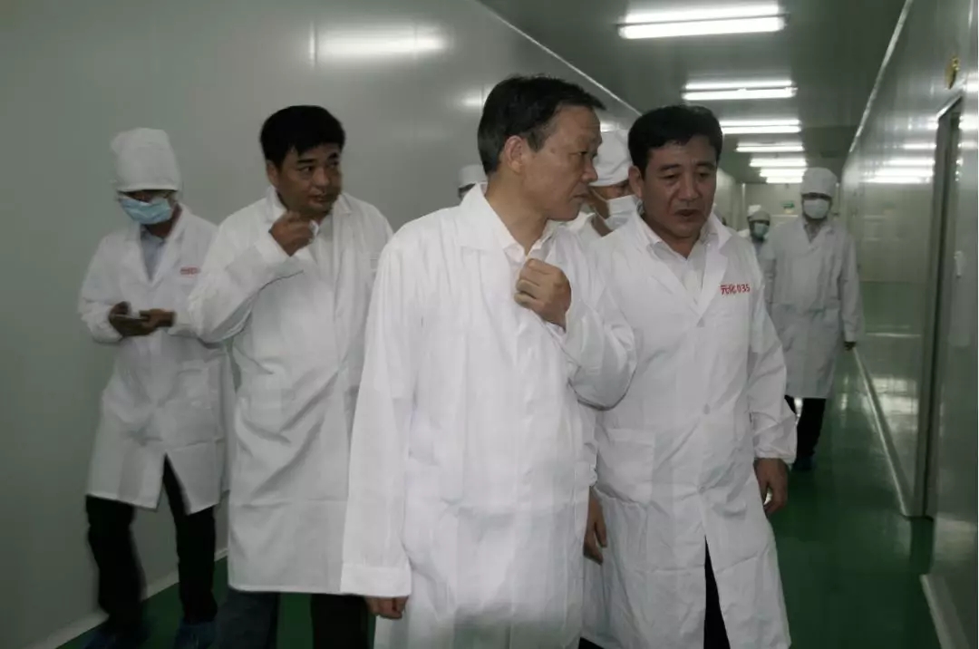 胡五岳市長(zhǎng)來元化生物公司調(diào)研