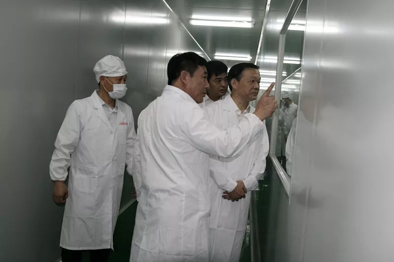 胡五岳市長(zhǎng)來元化生物公司調(diào)研